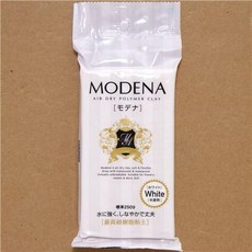 Padico MODENA 에어 드라이 폴리머 클레이 250g 화이트 색상 (일본 수입), Padico MODENA 에어 드라이 폴리머 클레이 2