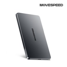 무브스피드 20W 맥세이프 무선 충전 보조배터리 5000mAh W05, 티타늄 그레이, 5000GB