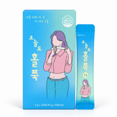 오늘도 홀쭉 리턴 클렌즈 리뉴바디 고함량 특허원료, 1박스