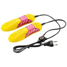 전기 신발 부츠 건조기 냄새 제거 UV 발 건조기 빠른 건조 신발 건조 제습기 가정용 기숙사용 다기능, 3) Yellow EU, [03] Yellow EU