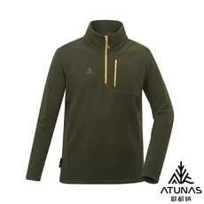 ATUNAS 歐都納 男 POLARTEC THERMAL Pro 保暖拉鍊衫 A1PS2521M