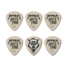 Dunlop James Hetfield's White Fang 彈片, 1個