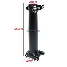 전기 스쿠터 시트 설치 쿠션 안장 접이식 수정 시트에 높이 조절 가능, B Rod, 1개