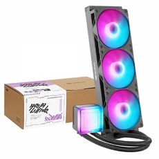 DARKFLASH DARKFLASH 아쿠아루믹 DL-360 ARGB (블랙), 블랙, 1개