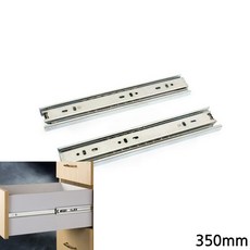 3단 볼레일 서랍레일 35mm 350 슬라이드레일 서랍장레일, 상세페이지 기재, 상세페이지 기재, 상세페이지 기재