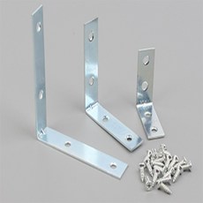 까만쿼카 선반 받침대 4P 금속브라켓, 소