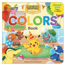 Pokémon Primers: Colors Book 3 Board Books, Pikachu Press, English, 9781604382112