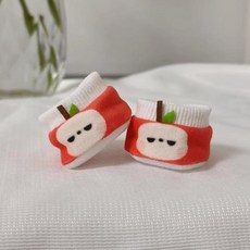20cm 40cm 인형 아이돌 솜인형 밴딩 액세서리 캔버스화 솜인형옷 신발 솜깅이, 인형 크기별로 구매하세요, 20cm 애플 슈즈 한 쌍