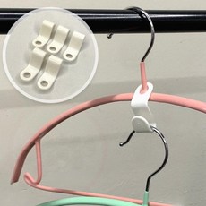 원룸 자취방 틈새 옷걸이연결고리 공간확장 튼튼한 5p 옷장정리후크 소품걸이