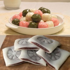 아리울떡공방 굳지않는 모듬꿀떡+백미 앙금절편, 1개, 2kg
