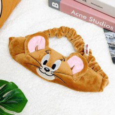톰과제리 귀요미 입체 봉제 세안밴드 헤어밴드 세수밴드, 제리, 1개