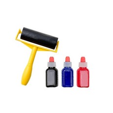 토단교재 칼라 로울러 잉크/로울러 세트