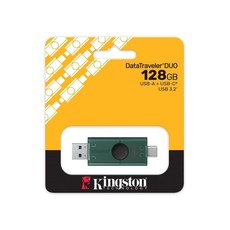 킹스톤 DataTraveler OTG USB3 2 듀얼 타입C DTDEG2 128GB [BIU47728], 1개