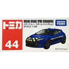 TOMICA 多美小汽車 #44 雷諾法國警車 迴力車, 1個