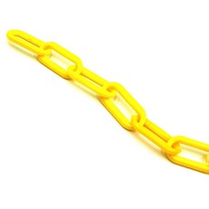 5M사슬 5M체인 플라스틱 체인 노란색 5M