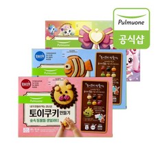 토이쿠키 3종(숲송/바닷속/캐치티니핑) 혼합구성, 1개, 210g