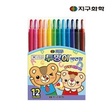 지구화학 투명이 색연필 12색, 1개