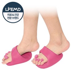 라이프엠디 오다리 교정 다이어트 지압 슬리퍼 종아리 가자미근 스트레칭 실내화 붓기 지압판 기능성 건강 신발 발바닥 아치 밸런스 지압화
