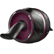 복근 다이어트 ab슬라이드무소음 남녀공용 ab 슬라이드 복근 운동기복부운동기구+무릎패드, 자주색