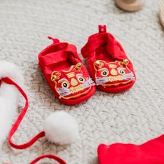 GoGraphy 現貨 抓周虎鞋虎襪 寶寶週歲 抓周儀式虎衣 寶寶慶生服飾