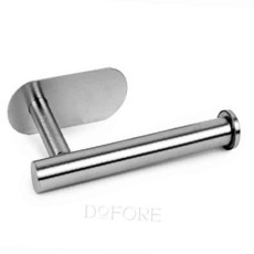 부착식 휴지걸이 인테리어휴지걸이, 1개, 실버