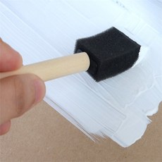 모어 스폰지 붓 2.5cm 스폰지브러쉬