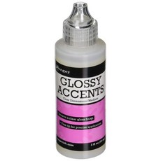 Ranger GAC17042 광택 악센트 정밀 팁 2 fl. 온스 Ranger GAC17042 Glossy Accents Precision Tip 2 fl. Ounce, RANGER Ranger GAC17042 유광 액센트, 1개