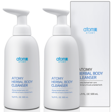 이브큐어 하루종일 산뜻한 한방과 허브성분 바디워시 손한성분 온가족바디클렌져, 500ml, 2개