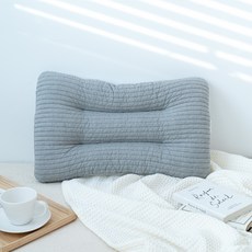 마롤로뜨 100수 주니어 베개 여성 낮은 경추베개, 그레이_100수 주니어베개, 1개