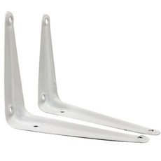 ㄱ선반받침대(2개입-화이트100x125)벽선반 고정선반 sjl2+6prz