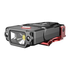感應帽夾燈 1300mAh 續航 Type-c 充電, k12夾帽燈B高配長續航感應帶紅光警示, 1個