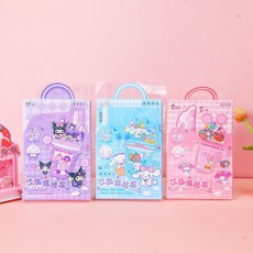 산리오 스쿼시 음료수 만들기 종이 스퀴시 만들기 3종세트, 1개