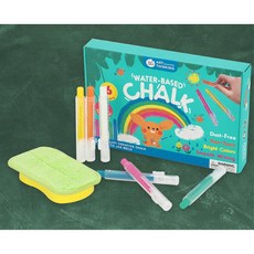 연장반 미술놀이 바닥 벽그림 손에안묻는 볼펜형 컬러분필 감정조절 교회