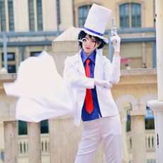 할로윈코스튬 괴도 키드 코스프레 의상 풀세트