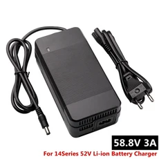 리튬 이온 배터리 충전기 DC 커넥터 12.6V 42V 36V 60V, 03 영국, 03 58.8V 3A