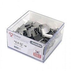 정리 집게 1개 사무용 고정 서류 대 날클립 문서 종이, 기본