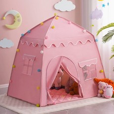 난방텐트 실내 공주방 야외 침대 놀이 텐트