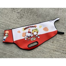 Hello Kitty 潛水布防刮車套 雙面可用, 1個, K20,New Delight
