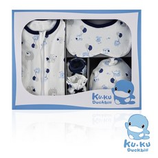 酷咕鴨 KUKU 夢想氣球包巾豪華禮盒-16件組(2色)