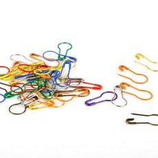 100PCS CUCURBIT 모양의 금속 안전핀