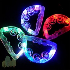 파스텔숲길 응원용품 LED 탬버린 15cm
