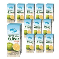 덴마크우유 테이크 얼라이브 스위티 자몽, 200ml, 12개