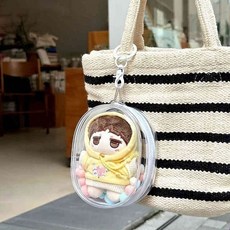 PVC파우치 PVC 솜인형 파우치 인형 피규어 가방 보관 10cm