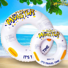 성인튜브 몬스터 아동 수영 물놀이 원형튜브 KC인증 튜브-60CM, 본상품
