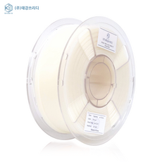 고품질 국산 PLA+필라멘트 1kg/1.75mm 3D프린팅 펜재료 뱀부랩호환, 네츄럴