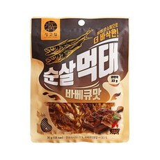 강고집 순살먹태 바베큐맛 30g 바삭 구운 먹태, 1개