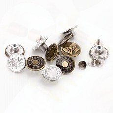 청바지 허리 사이즈 조절 나사형 단추 착용감 편안한 탈부착, 1개, 선택14 (1228-14)