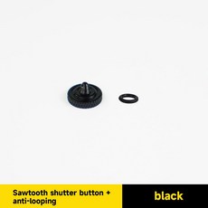 fujifilm 호환 X100Vi 핸들 그립 용 Fuji Metal Rest Hand 전용 금속 핫슈 엄지 업 핑거, Only Black Button, 1개