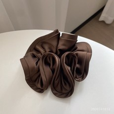 나만의 빛나는 스타일을 연출해 줄 초대형 헤어 밴드 조루쓰 스타일 여성용 고급스러운 다용도 번 헤어 액세서리, 7#짙은 갈색
