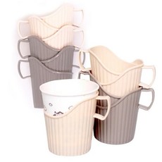 종이컵홀더 6P 종이컵받침 손잡이컵받침 일 ang*4799YM, 본상품선택, 1개